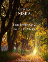 Prelude Op. 2, No. 10 in C# minor piano sheet music cover